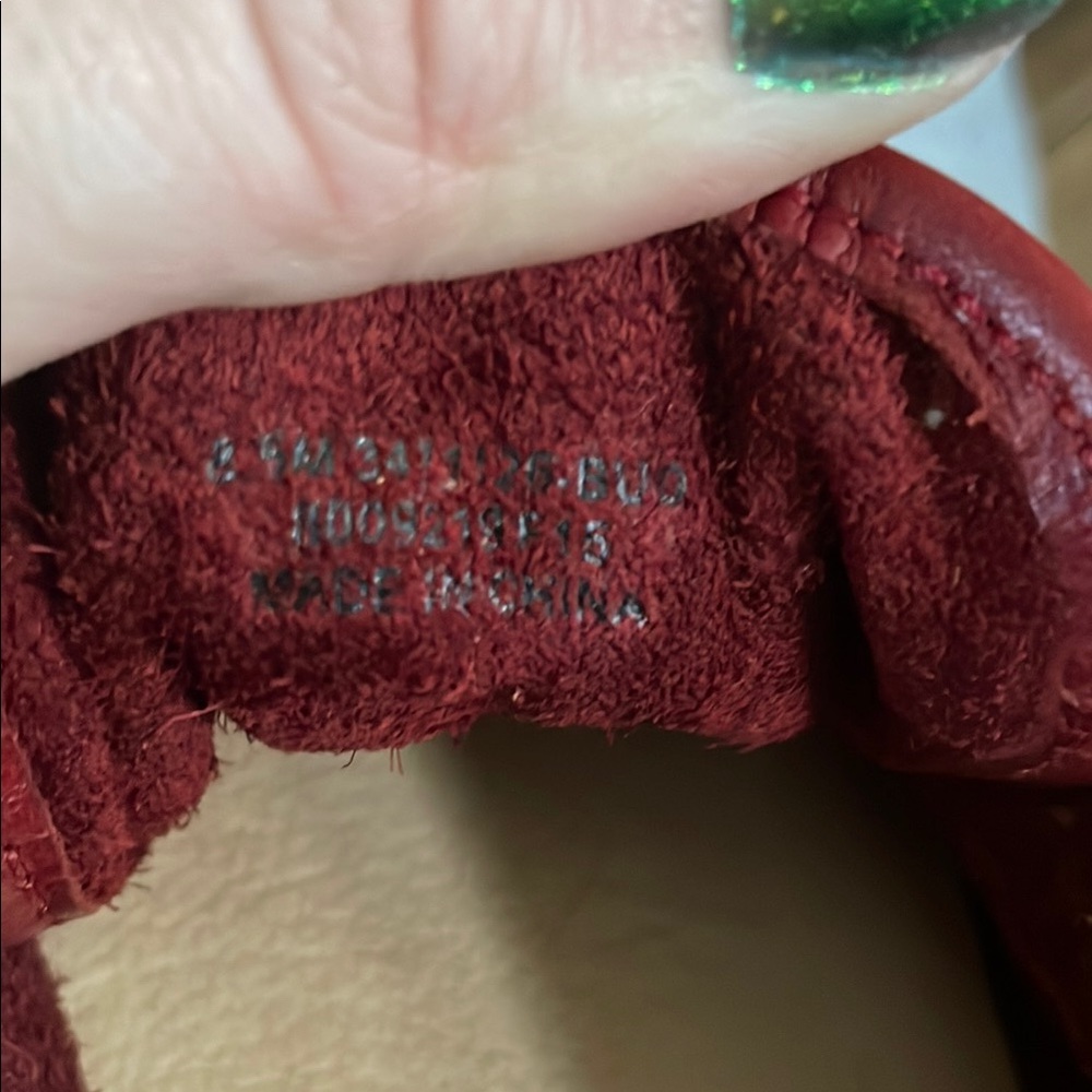 Frye Red Leather Sneakers for women - Picture 9 of 9